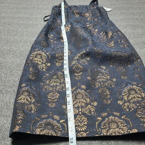 Etcetera Dress Womens 00 Brocade Jacquard Sleeveless Cocktail Ornate NWT - Picture 2 of 11